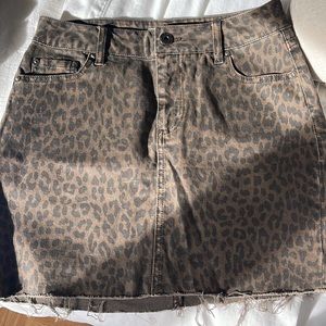 Pistola Denim Mini Skirt